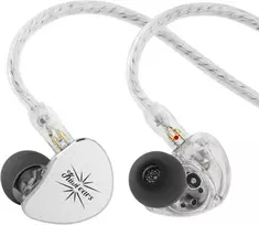 Linsoul į ausis įdedamos laidinės HiFi ausinės su 10 mm DLC keitikliu Kiwi Ears Belle