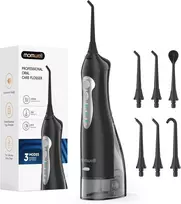 mornwell belaidis burnos irigatorius su 330 ml talpa, IPX7 ir USB įkrovimu D52
