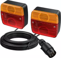 EYPINS universalūs LED galiniai priekabos žibintai 12 V, 21 W, 7 kontaktų, 7.5 m, MY363a