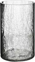 Mondex Since 1986 SERENITE Vaza 15x15x24 cm cilindras su įtrūkusiu stiklu