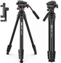Stovas - Ulanzi OMBRA XIANG 160cm Reguliuojamo Aukščio 2D Galva 1.3kg