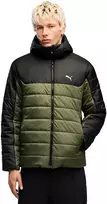 Puma Striukė Vyrams Ess Hooded Padded Juodas Žalias 685211 86