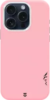 Tactical MagForce Velvet Smoothie 2.0 dėklas telefonui su MagSafe palaikymu iPhone 15 Pro, rožinis