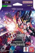 Bandai Tcg Gundam Card Game Starter Deck ST14 - Heavy Dominion