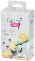 Konditerinis 3 skyrių maišelis su antgaliais + adapteriu BAKER'S BEST / Birkmann