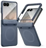 Dėklas Tech-Protect Kevlar Aura MagSafe Case for Samsung Galaxy Z Flip 8 - Navy Mėlyna