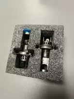 LED lemputės su lęšiu HAIZG U1 Mini Lens H4 60W 9-36V