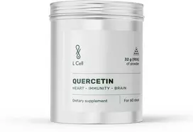 L Cell Kvercetino milteliai 30 g >95 % grynumo