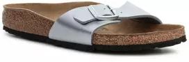 Birkenstock Madrid Sidabrinis W moteriškos šlepetės, sidabrinės