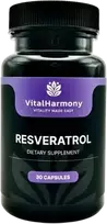 VitalHarmony Resveratrol 250 mg - 30 kapsulių