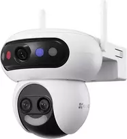 Ezviz IP kamera CS-H90f, 3x5MP, 2.8/6/12mm obj., 12x kombinuotas priartinimas, 360°, Wi-Fi 6, IR 30m