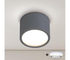 BRILAGI - LED Vonios kambario taškinis šviestuvas SMOOTH 1xGX53/15W/230V 60x82 mm antracitas IP54