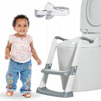 Vaikiškas tualeto paaukštinimas Primabobo Aurora su kopėtėlėmis, 53–60 cm