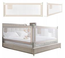 Primabobo CLASSIC lovos apsauginis barjeras, 3 vnt., 200 cm, smėlio spalvos