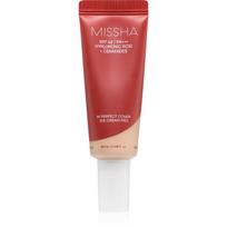 Missha M Perfect Cover BB Cream Pro drėkinamasis BB kremas didelė apsauga nuo saulės atspalvis #19 20 ml