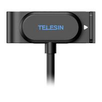 Telesin magnetinis įkrovimo adapteris su šoniniu dangteliu GoPro 9, 10, 11, 12, 13