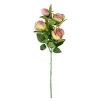 Dirbtinių gėlių puokštė ELEMENTS SENSE ROSE, 4 rūšių, 58 cm