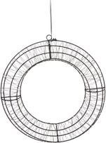 Elektrinė LED dekoracija RING, 480LED IP44 3.5V 2.7W, šiltai balt/gintaro, laikmatis+DIM, 38x4cm