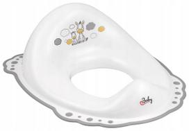 Vaikiška neslystanti klozeto sėdynė mBaby, balta