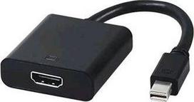 AV adapteris PremiumCord Rodyti Port mini - HDMI juoda