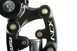 Balnelio laikiklis SR Suntour NCX Coil Suspension juodas-31.6x350MM