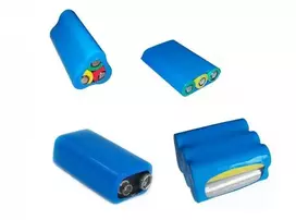 Oem Susitraukianti termo PVC plėvelė 38mm plotis - mėlynos spalvos