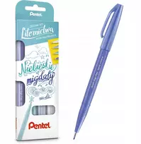 PENTEL Rinkinys kaligrafijos rašiklių "mėlynieji migdolai"