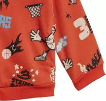 Adidas Sportinis Kostiumas Vaikams I Grap Fz Hd J Raudona Mėlyna GD3924
