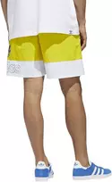 Adidas Originals Šortai Vyrams Freestyle Shorts Geltona Baltas