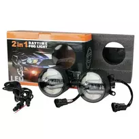 M-TECH LED dienos žibintai + FOG 90mm