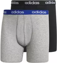Adidas Apatiniai Vyrams Linear Brief 2p Juodas Pilkas