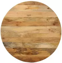 Stalviršis, 80x2,5cm, mango medienos masyvas, apskritas