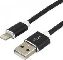 USB Laidas - everActive CBS-1.5IB, 2.4A Greitas Įkrovimas, 480Mbps Duomenų Perdavimo, 1.5m, Juodas