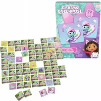 Dėlionė Spin Master Gabby's Dollhouse Memo Cat House Gabi atminties žaidimas 72 simbolių kortelės