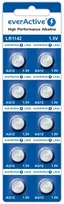 Baterija - everActive G12 10Vnt Alkalinė LR1142 LR43 1.5V