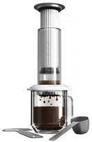 „AeroPress Premium“ – stiklinis kavos virimo aparatas, baltas