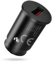 Automobilio įkroviklis - everActive CC-15Q 18W Quick Charge 3.0 USB-A 12V/24V juodas