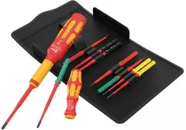 11 dalių atsuktuvų rinkinys elektrikams WERA Safe-Torque Speed Basic 1