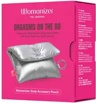Womanizer Snap Pouch Sidabrinis