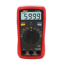 Matuoklis - UNI-T UT133A Skaitmeninis Matuoklis 600V, 10A, -40°C iki 1000°C Juodas