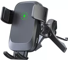 Belaidis automobilinis telefono įkroviklis ir laikiklis - EXTREME O-19W Qi 15 W Juodas