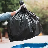 Atliekų Maišas - Worki Na Śmieci Bee Smart 120L 10 Szt. LDPE, 70x110 cm, Juodas