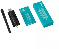 Zigbee Koordinatorius - Sonoff ZigBee 3.0 USB Adapteris 5 V USB SMA Antena Sidabrinė