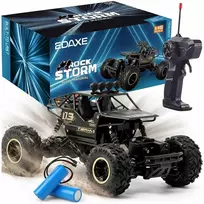 Nuotoliniu būdu valdomas metalinis RC visureigis „Monster Truck“ 4 × 4