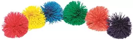 Megaform Ag MEGAFORM fizinio lavinimo priemonė - kamuoliukų PomPom rinkinys, 6 vnt. (M452306)