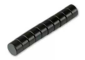 TimeTEX Neodimio magnetų rinkinys, 10 vnt., 8 mm skersmens, 5 mm aukščio (TT93127)