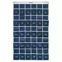 TimeTEX Mobiliųjų telefonų laikymo dėklas „Cyber-Safe“ su 30 kišenių, 128 × 78 cm (TT70004)