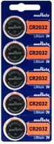 Murata Manufacturing Co Baterija - Murata CR2032 3V 220mAh Ličio Monetos Baterija 5Vnt