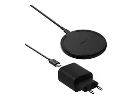 Belaidis įkroviklis Belkin WIA012KQBK 15W su 20W maitinimo adapteriu, juodas