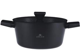 Gerlach Granitex keramikinis puodas su dangčiu, 4,4 l, 24 cm
